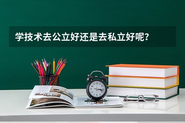 学技术去公立好还是去私立好呢？