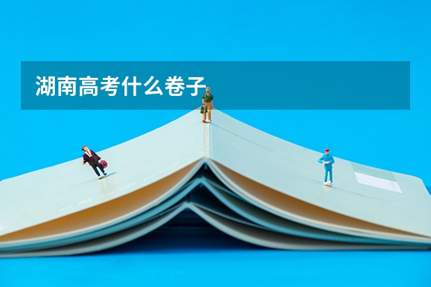 湖南高考什么卷子