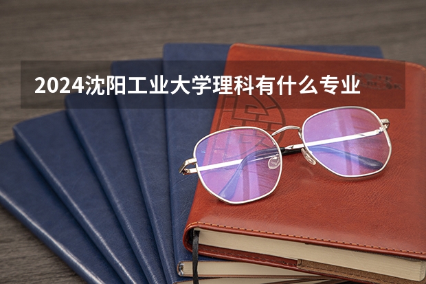 2024沈阳工业大学理科有什么专业可以选择？