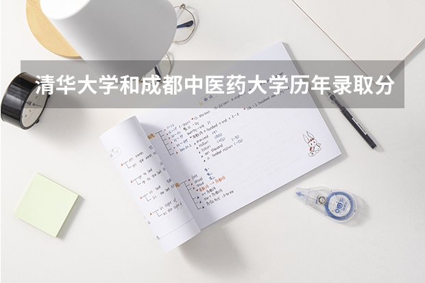 清华大学和成都中医药大学历年录取分数线对比
