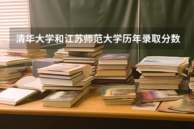 清华大学和江苏师范大学历年录取分数线对比