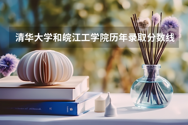 清华大学和皖江工学院历年录取分数线对比