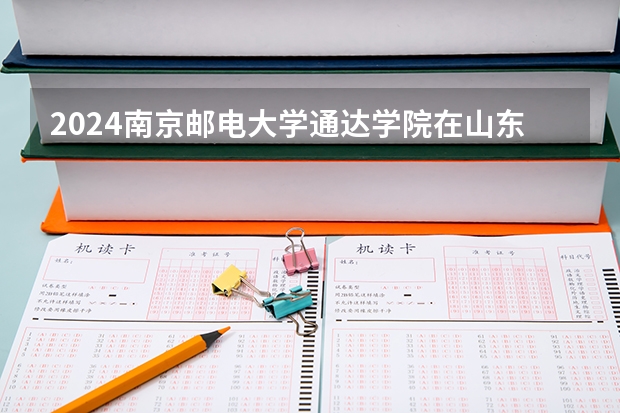 2024南京邮电大学通达学院在山东招生计划一览表