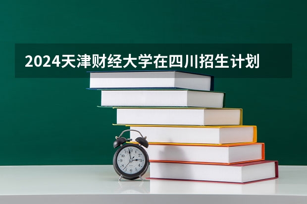 2024天津财经大学在四川招生计划一览表