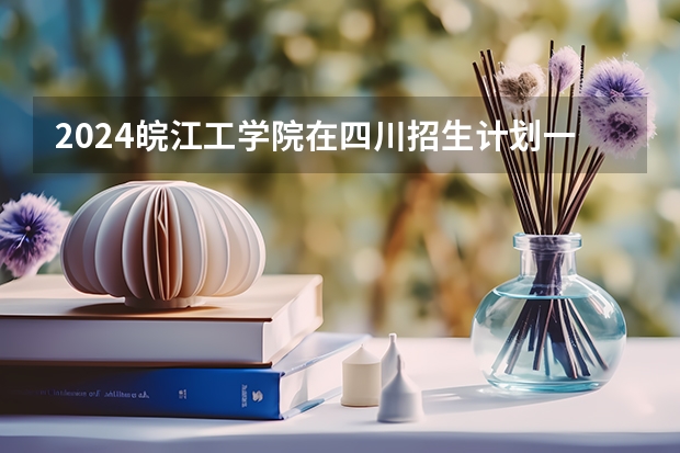2024皖江工学院在四川招生计划一览表
