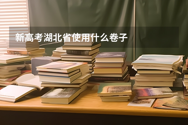 新高考湖北省使用什么卷子