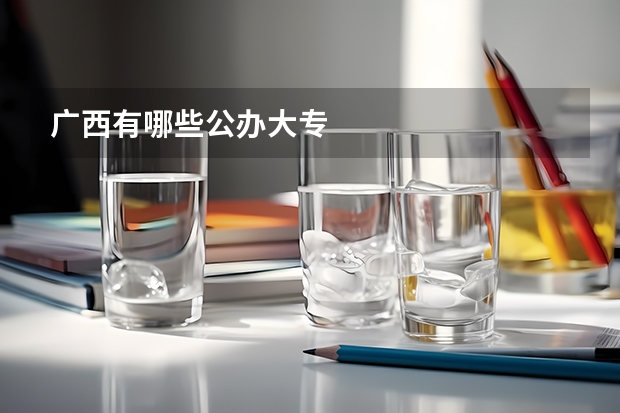 广西有哪些公办大专